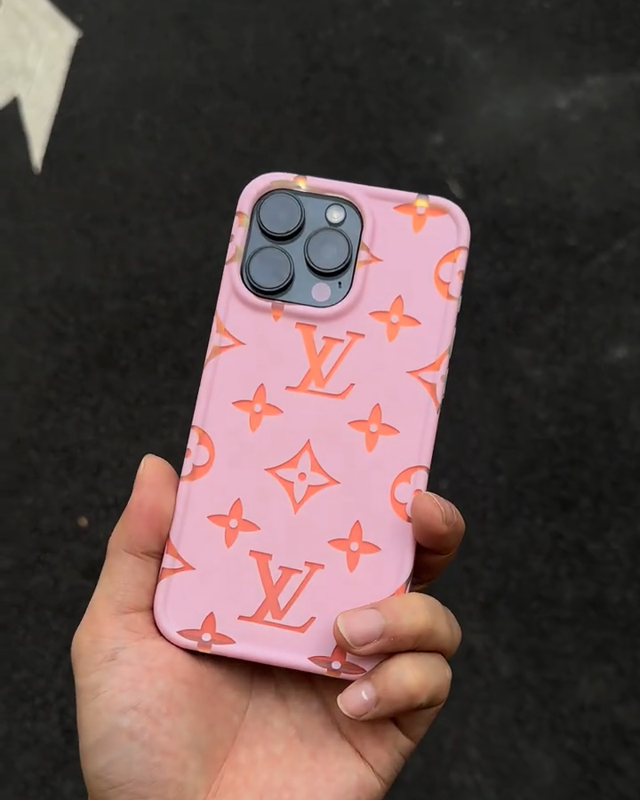 路易威登輕奢潮牌鐳射手機殼-CASEZONE